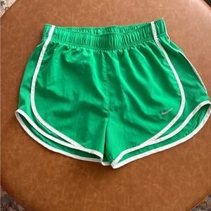 Nike Women's Green Running Shorts-Small